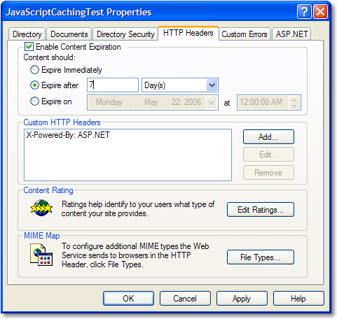 Windows file caching